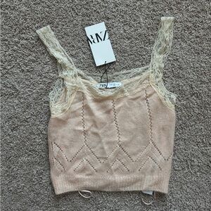 Zara Sweater Top - Never worn